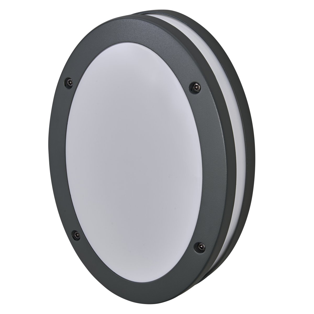 Orbi Mörkgrå utelampa från Osram - Tillverkad av pressgjuten aluminium och med IP65-klassning, &auml;r denna lampa helt skyddad mot b&aring;de damm och vatten, vilket g&ouml;r den perfekt f&ouml;r alla v&auml;derf&ouml;rh&aring;llanden.
