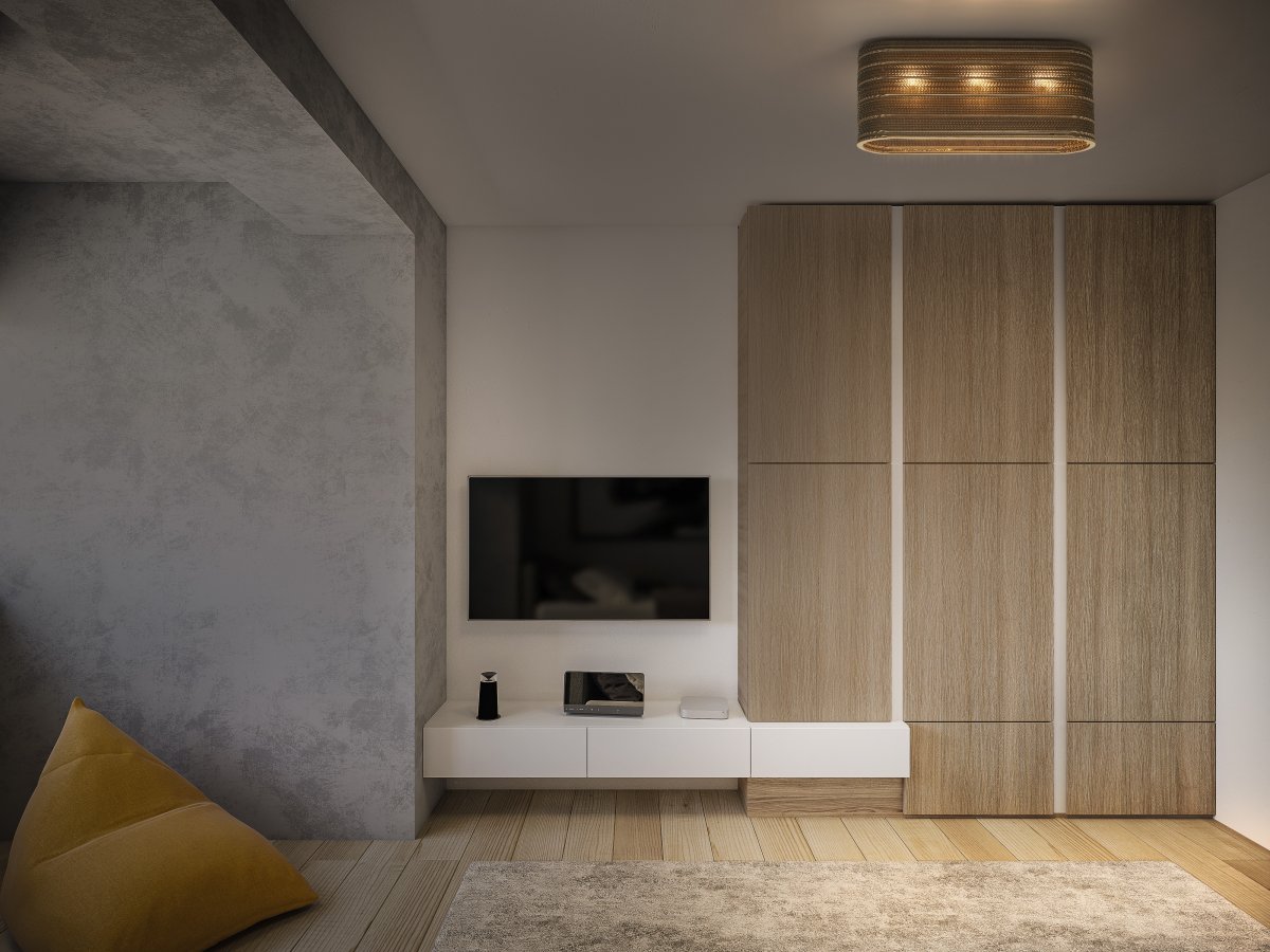 Cardboard Oval 60cm Brun plafond från Ledvance - Cardboard &auml;r en simpel plafond med h&aring;llbar design.