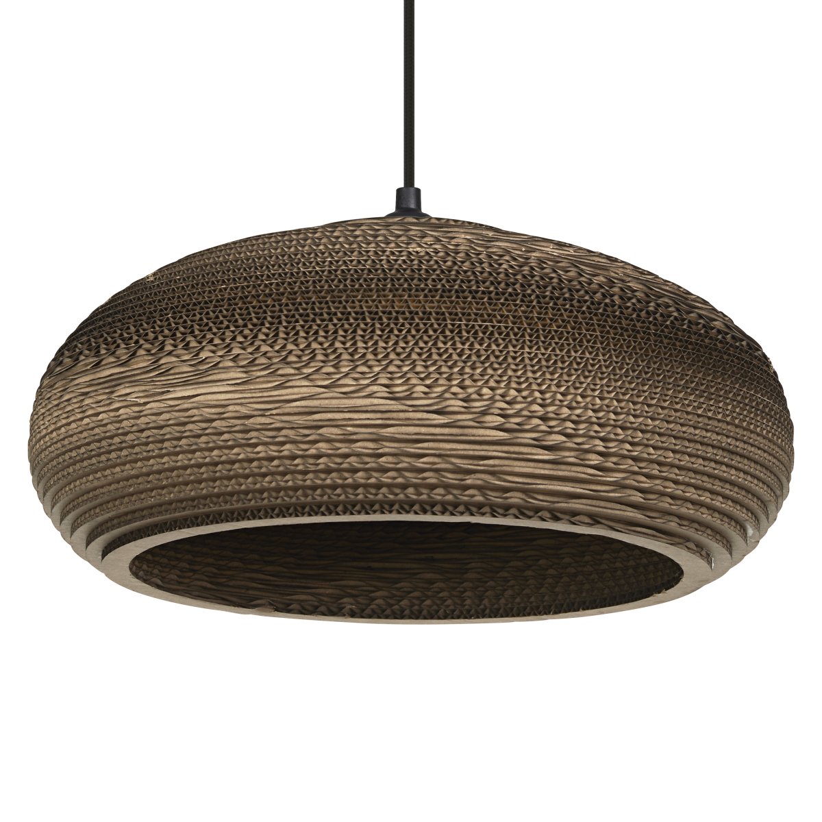 Cardboard drop Ø40 Brun taklampa från Ledvance - Cardboard &auml;r en simpel pendel med h&aring;llbar design.