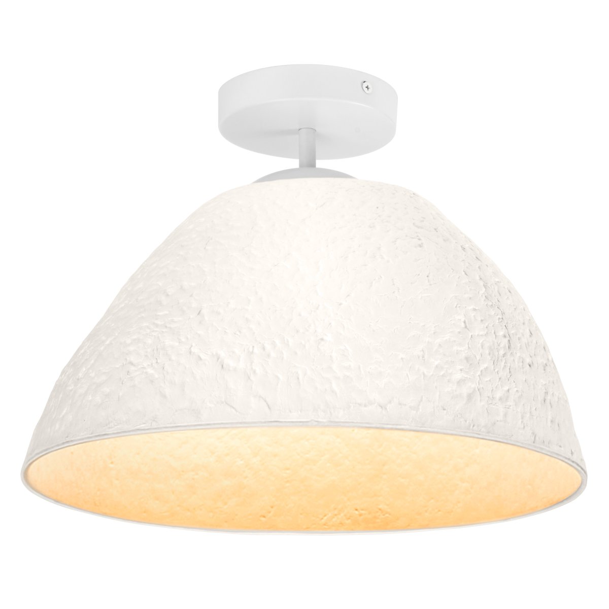 Camel Bell Ø38 Vit plafond från Osram - Den dekorativa sk&auml;rmaren av papper ger en fin ljusspridning i rummet.
