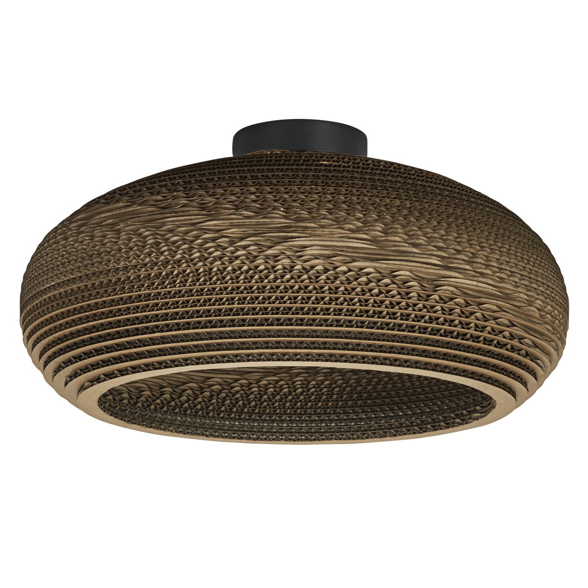 Cardboard drop Ø40 Brun plafond från Osram - Cardboard &auml;r en simpel plafond med h&aring;llbar design.
