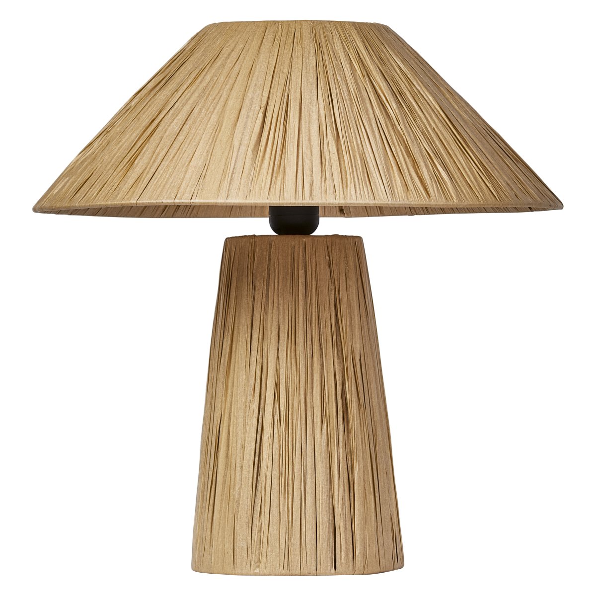 Bamboo Paper Hut 40cm Natur bordslampa från Ledvance - Placera f&ouml;rslagsvis i vardagsrummet, p&aring; byr&aring;n i hallen eller i f&ouml;nstret i k&ouml;ket.