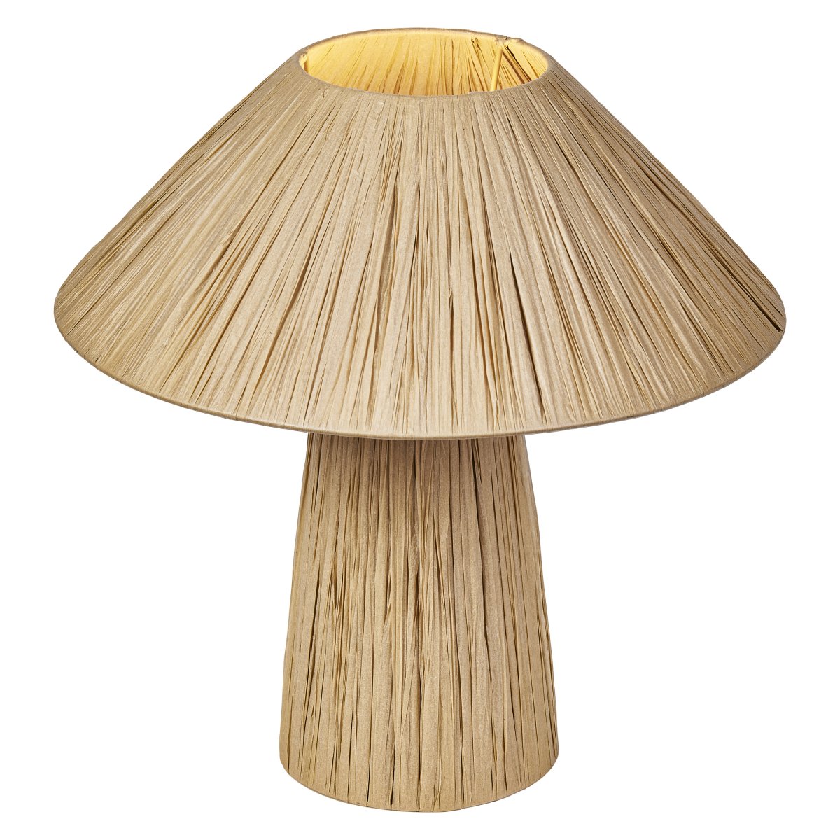 Bamboo Paper Hut 40cm Natur bordslampa från Ledvance - Placera f&ouml;rslagsvis i vardagsrummet, p&aring; byr&aring;n i hallen eller i f&ouml;nstret i k&ouml;ket.