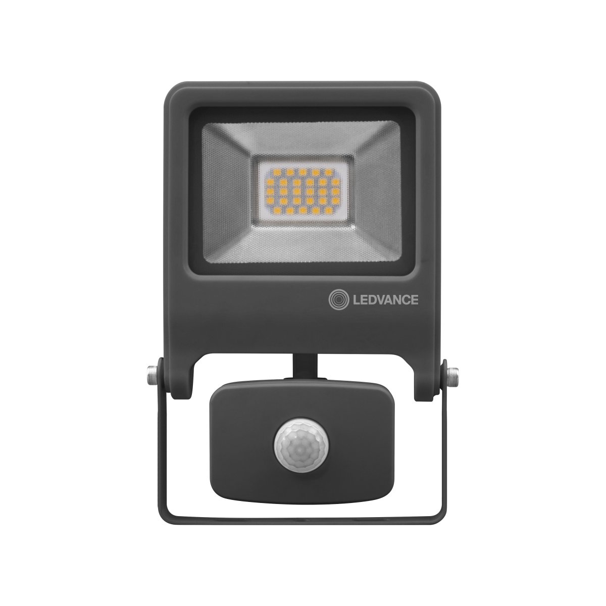 Flood Sensor 20W Mörkgrå utelampa från Ledvance - Flood Sensor 20W &auml;r en kraftfull och energieffektiv str&aring;lkastare med IP44-klassning, vilket g&ouml;r den idealisk f&ouml;r utomhusbruk.