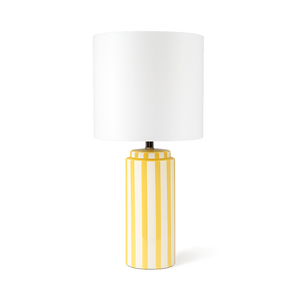 Nordic Lighting - Faro 50cm - Bordslampa - Gul/vit