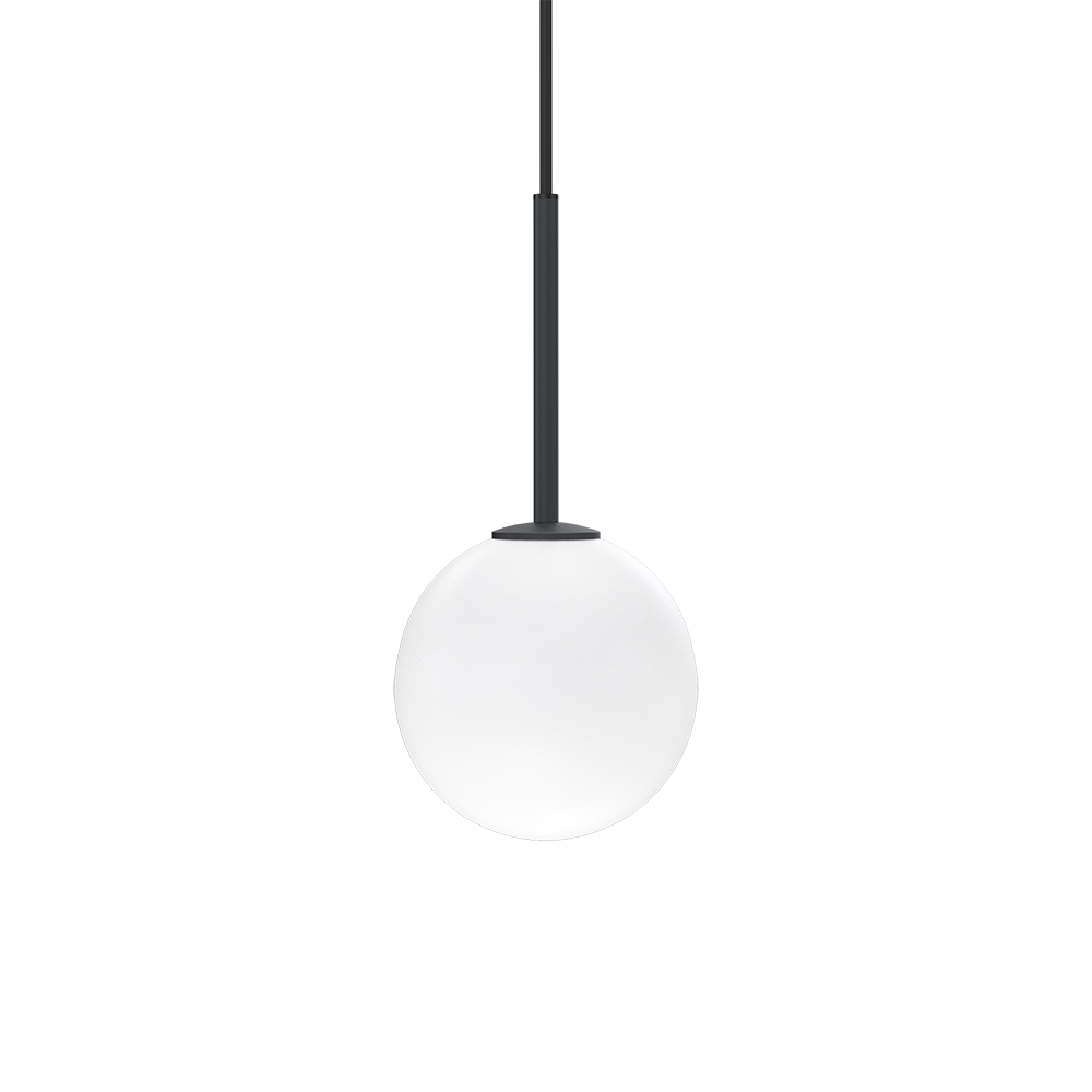 Herstal - Ballon Ø14 - Taklampa - Mattsvart