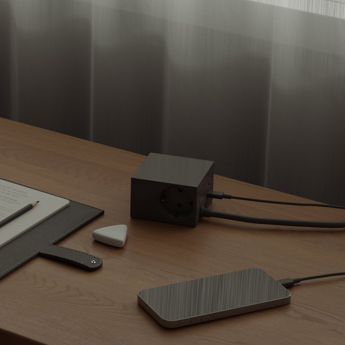 Cuboid+ Svart från Kord - Cuboid &auml;r skapat f&ouml;r att sm&auml;lta in i ditt hem eller kontor, samtidigt som det erbjuder smart funktionalitet, h&ouml;g flexibilitet och en egen identitet.
