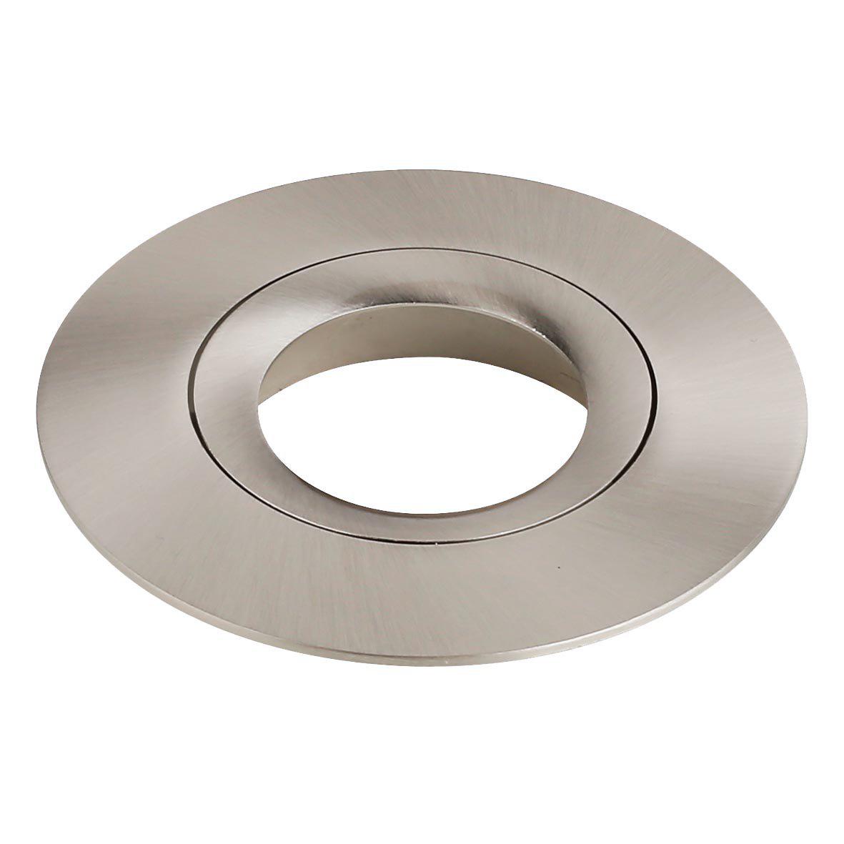 D-007 Dekorring Borstad satin från Designlight - Utbytbar front till downlights i serie D-007 fr&aring;n Designlight.