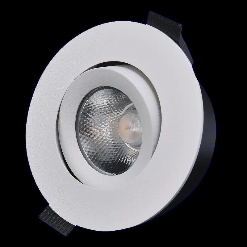 D-007 Downlight 1800-3000K Vit från Designlight - Armaturens drivdon och kopplingsbox (ing&aring;r) &auml;r framtagen f&ouml;r att kunna monteras med 28 gles i kombination med 12-13mm takskiva.