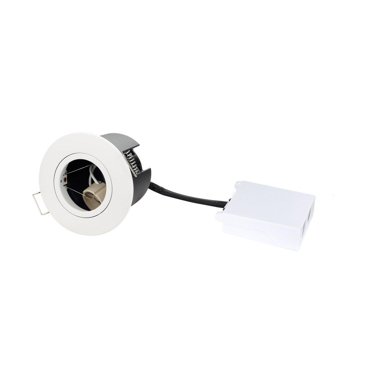 Tenny Downlight GU10 Vit från Designlight - Denna downlight &auml;r framtagen f&ouml;r ljusk&auml;llor med GU10-sockel och ger dig full flexibilitet att sj&auml;lv v&auml;lja ljusk&auml;lla utifr&aring;n &ouml;nskad ljusstyrka och ljustemperatur.