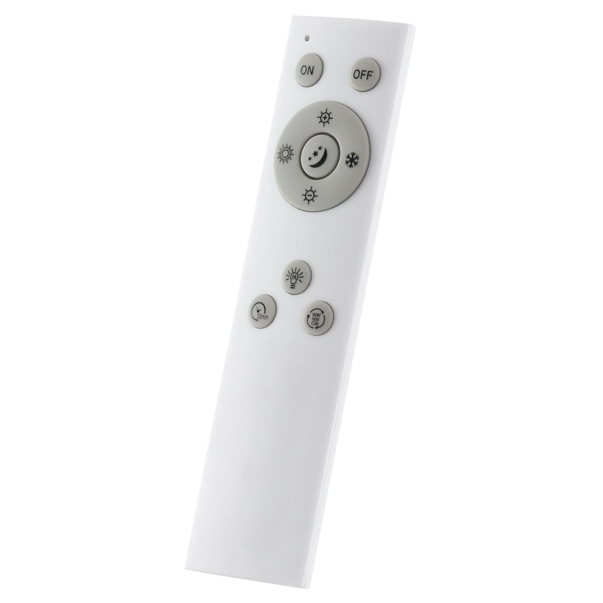 Avola Ø30 Vit plafond från Brilliant - Avola &auml;r en stilren plafond i vit plast med ett enkelt och modernt uttryck.