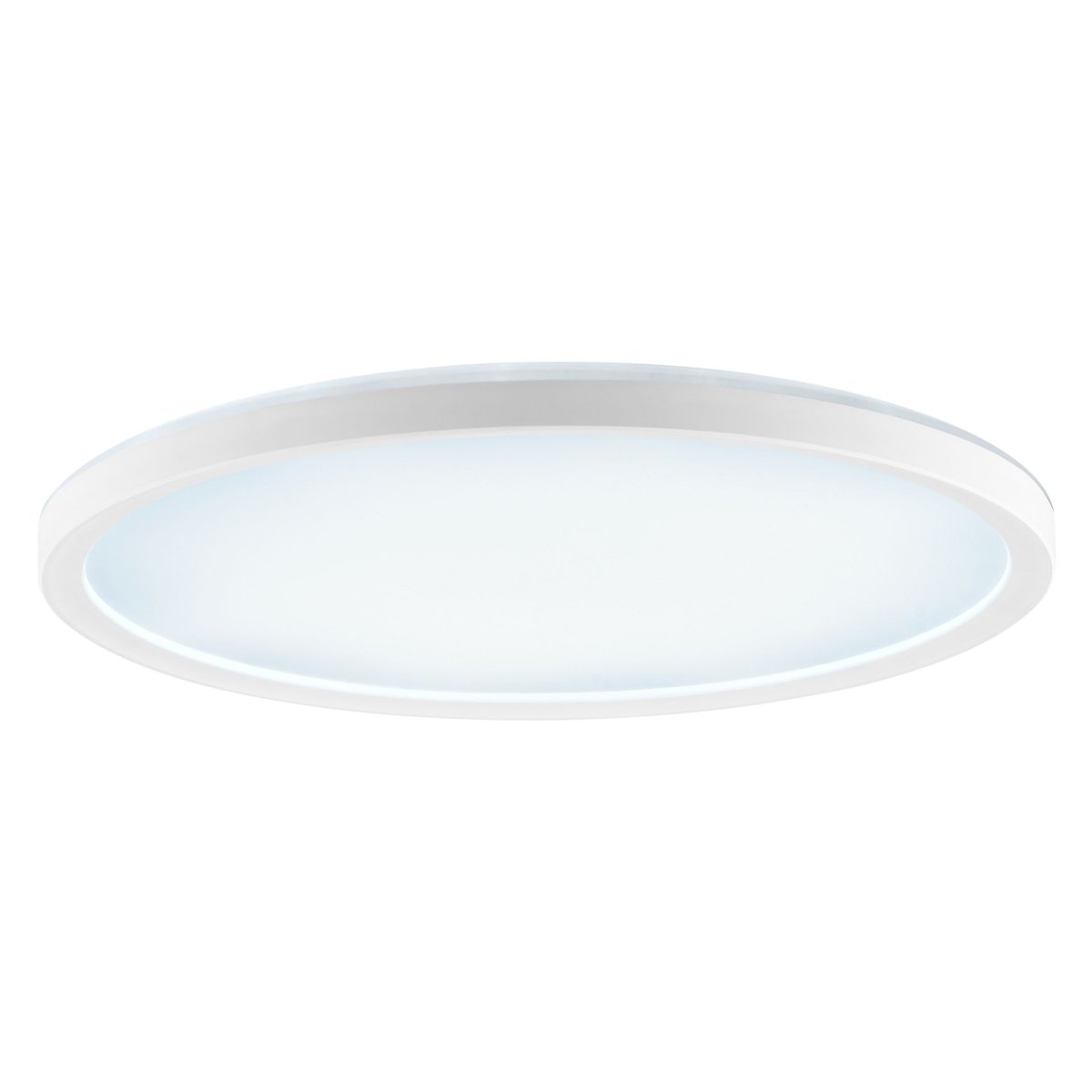 Avola Ø30 Vit plafond från Brilliant - Avola &auml;r en stilren plafond i vit plast med ett enkelt och modernt uttryck.