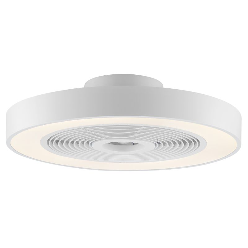 Catania Ø48 Vit från Brilliant - Den kraftfulla LED-belysningen levererar upp till 4700 lumen och ger ett j&auml;mnt och behagligt ljus i rummet.