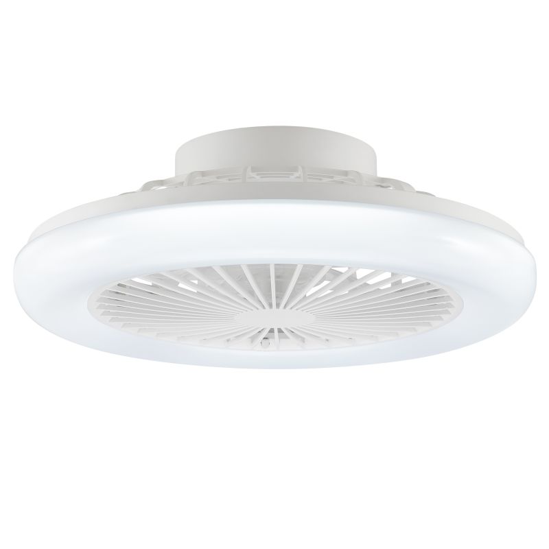 Montero Ø42 Vit från Brilliant - Tillverkad i metall och plast med en helvit finish f&aring;r den ett diskret och tidl&ouml;st uttryck som passar lika bra i sovrummet som i vardagsrummet, k&ouml;ket eller hemmakontoret.