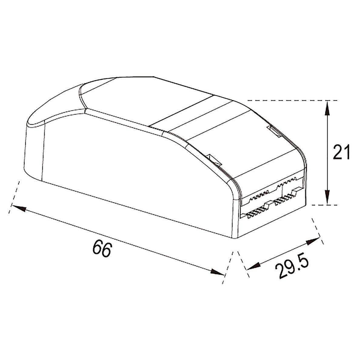 Q-15 Mini Downlight 2700K Vit från Designlight - Med ljusfl&ouml;de p&aring; 278 lumen har armaturen ett brett anv&auml;ndningsomr&aring;de och kan monteras b&aring;de som dekorativ, effektbelysning eller som del av allm&auml;nbelysning i ett rum.