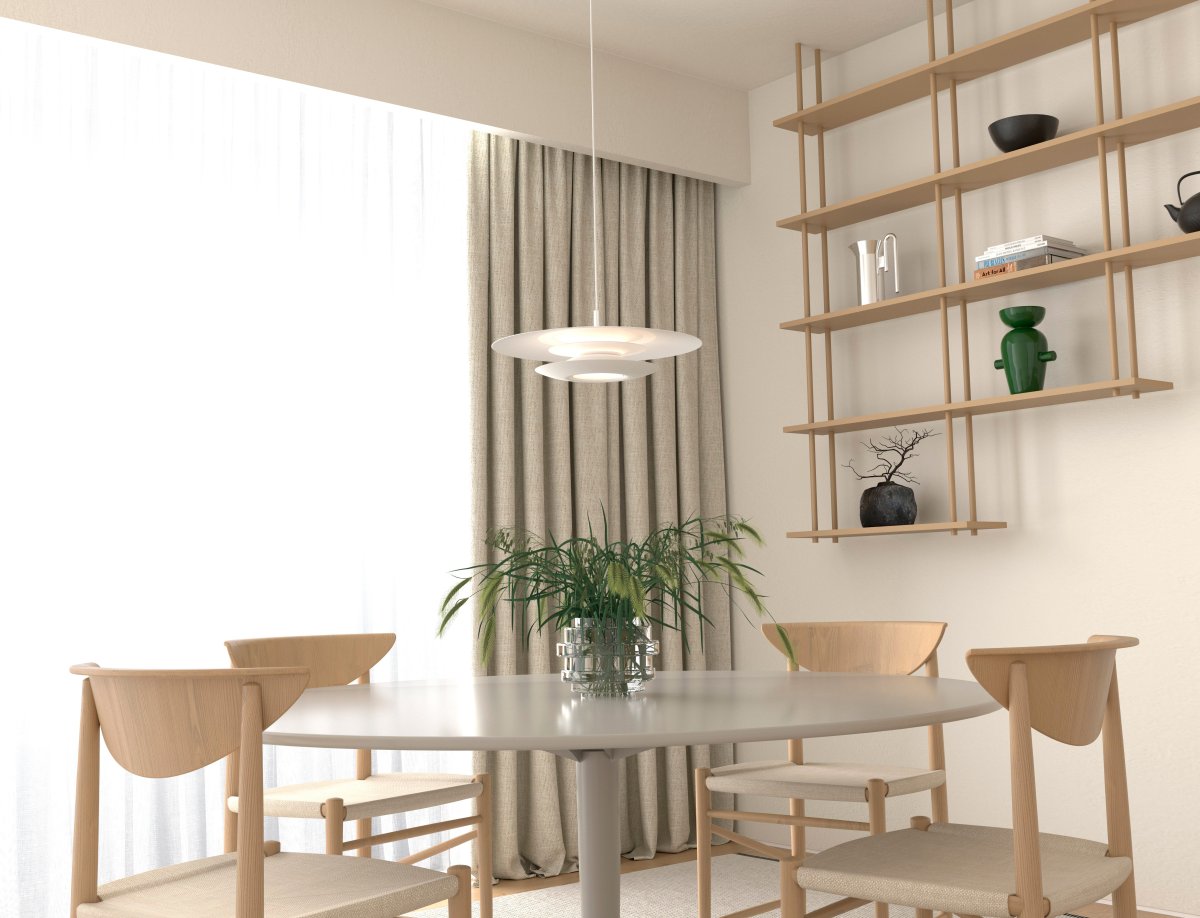 Eclipse Ø43 Mattvit taklampa från Belid - Eclipse taklampa fr&aring;n Belid &auml;r en elegant och tidl&ouml;s lampa som kombinerar funktion och design p&aring; ett unikt s&auml;tt.