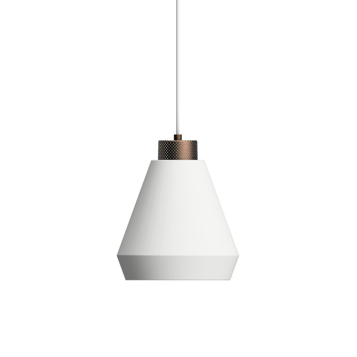 Herstal - Edge Ø25 - Taklampa - Vit