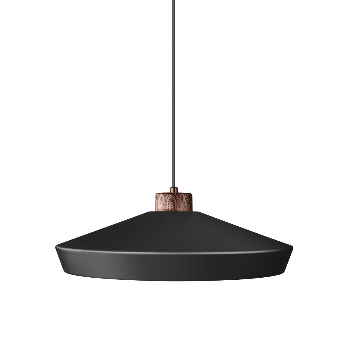 Herstal - Edge Ø50 - Taklampa - Svart