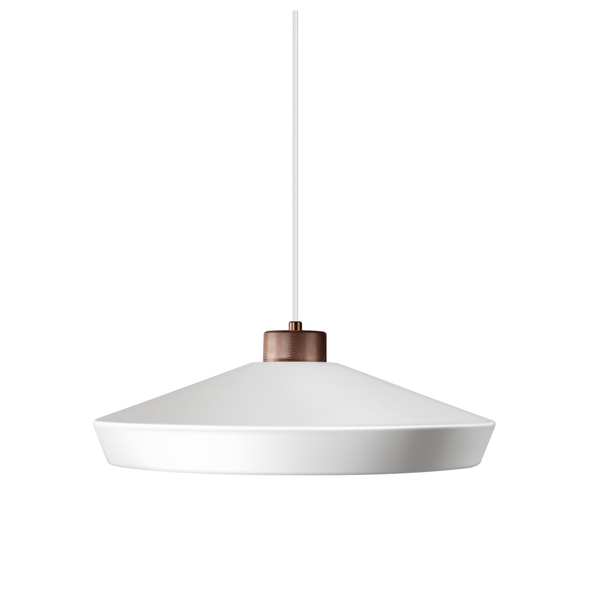 Herstal - Edge Ø50 - Taklampa - Vit