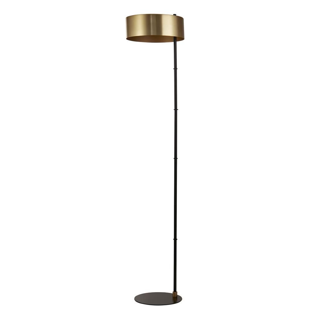 Knox Guld golvlampa från Searchlight - Knox golvlampa &auml;r en lyxig kombination av elegans och modern design som tillf&ouml;r en sofistikerad k&auml;nsla i alla rum.