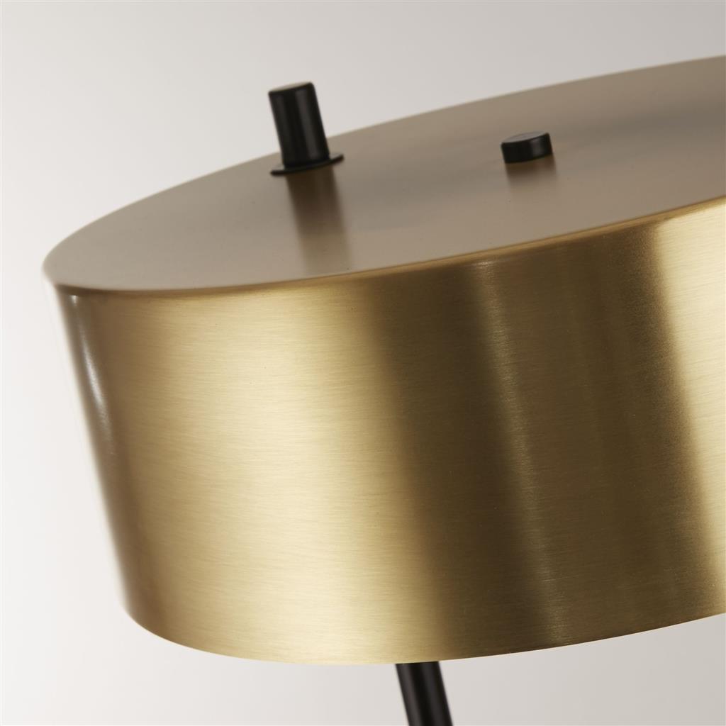 Knox Guld golvlampa från Searchlight - Knox golvlampa &auml;r en lyxig kombination av elegans och modern design som tillf&ouml;r en sofistikerad k&auml;nsla i alla rum.