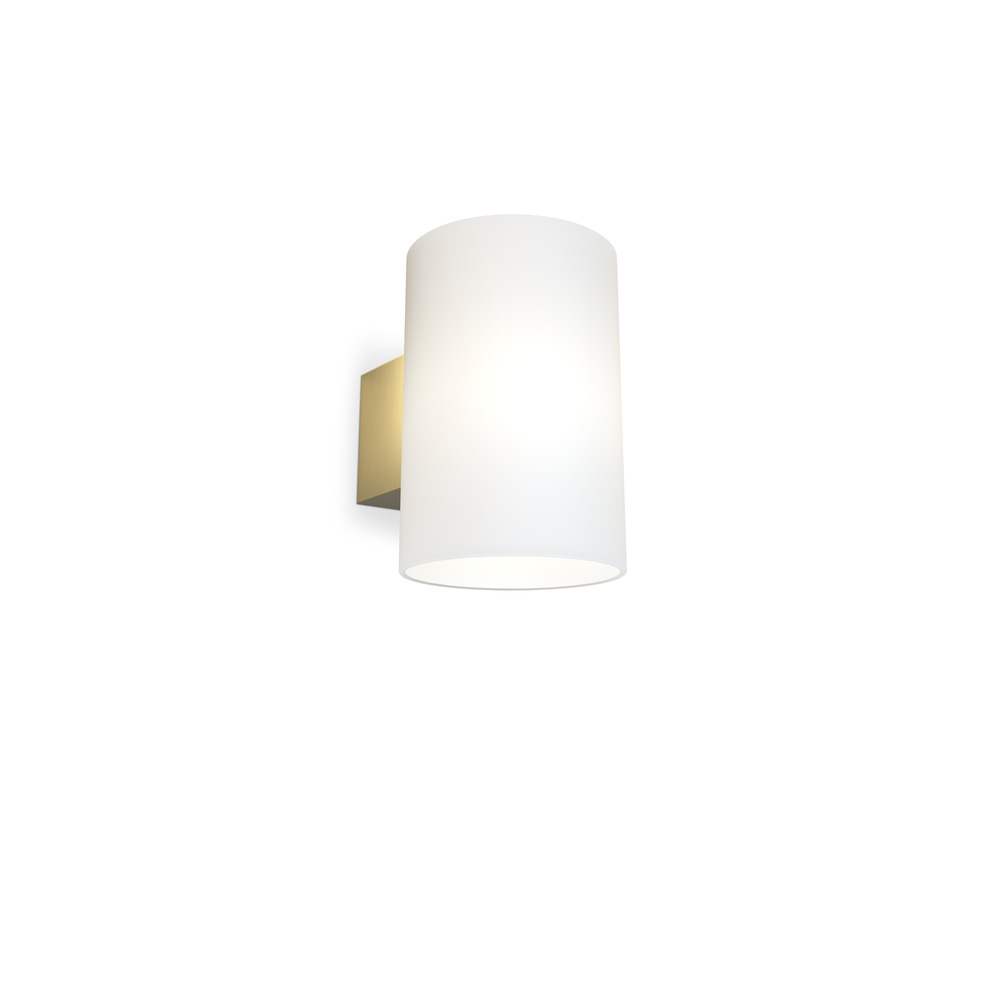 Herstal - Evoke L - Vägglampa - Satinmässing/opal