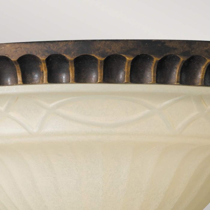 Drawing Room Ø33 Brons plafond från Elstead Lighting - Drawing Room &auml;r en kollektion i klassisk edvardiansk stil.