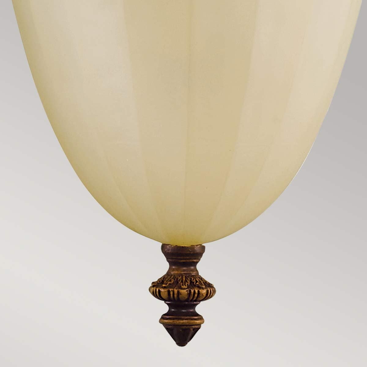 Drawing Room 32cm Brons vägglampa från Elstead Lighting - Ljusk&auml;llan omfamnas av det dekorativa glaset som bidrar med en fin och harmonisk ljusspridning i rummet.