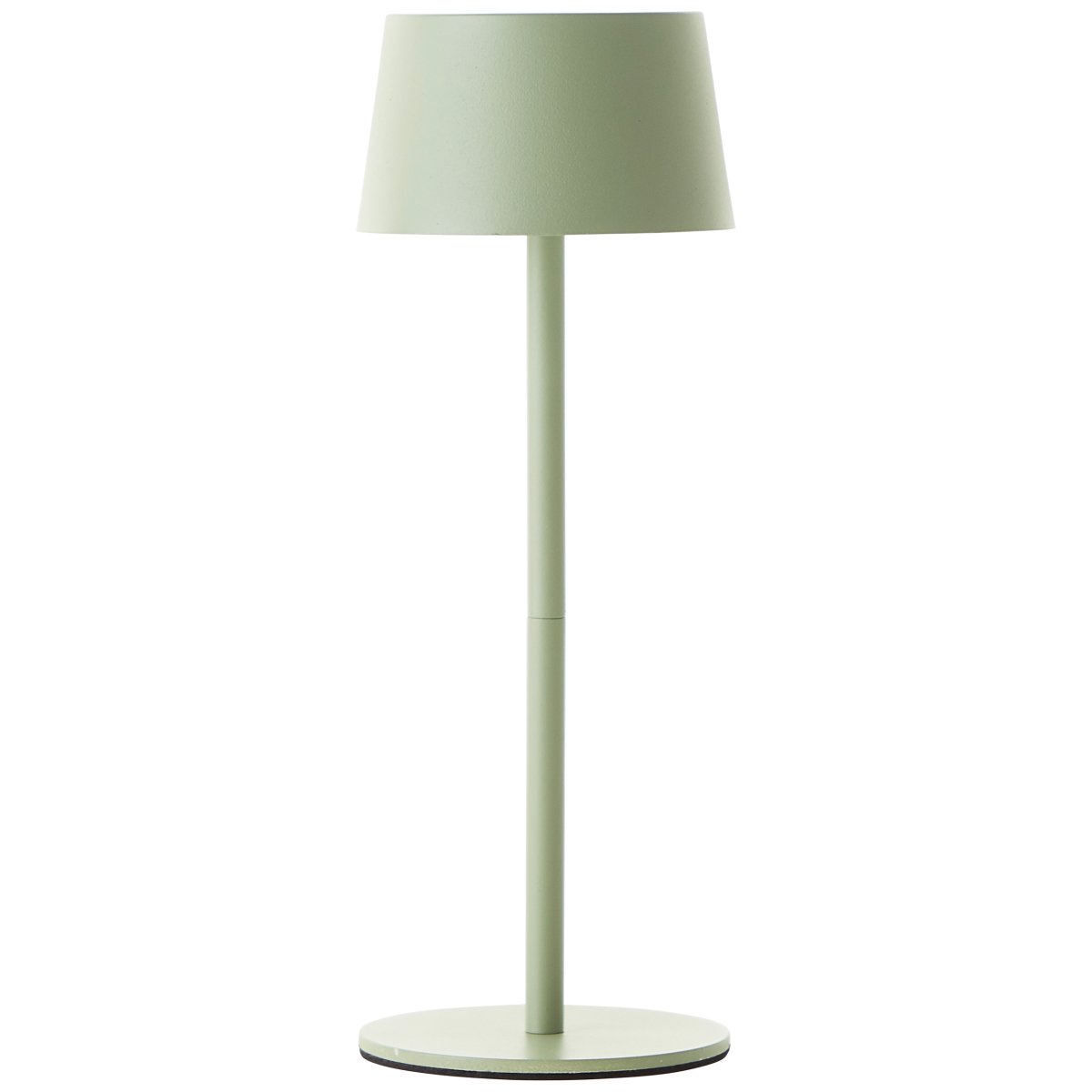 Jona 25cm Grön portabel från Brilliant - P&aring; ovansidan av sk&auml;rmen sitter en inbyggd 3-stegs dimmer som g&ouml;r att du enkelt kan justera ljuset i tre olika steg.