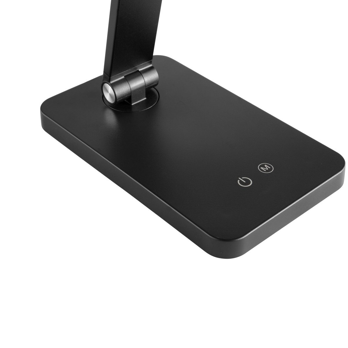 Lomina 38cm Svart skrivbordslampa från Brilliant - Med b&aring;de USB-C och USB-uttag kan du enkelt ladda externa enheter direkt fr&aring;n lampan, vilket g&ouml;r Lomina till en praktisk och stilren l&ouml;sning f&ouml;r moderna skrivbord.