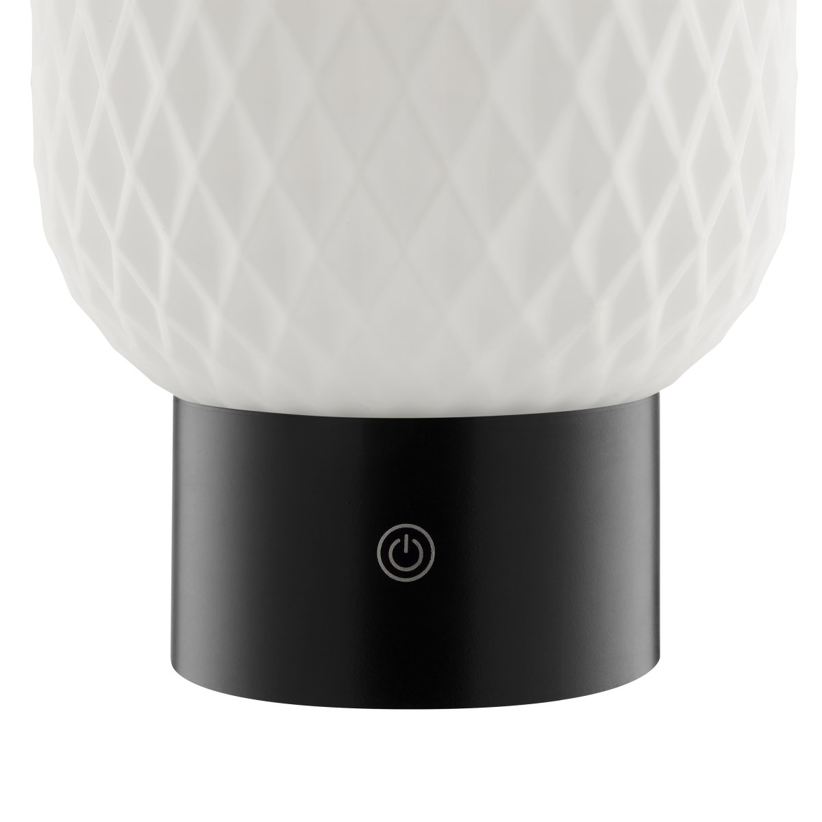 Sarastro 20cm Svart portabel från Brilliant - Sarastro &auml;r en b&auml;rbar och uppladdningsbar lampa i glas och plast med modern k&auml;nsla och stilfull design.