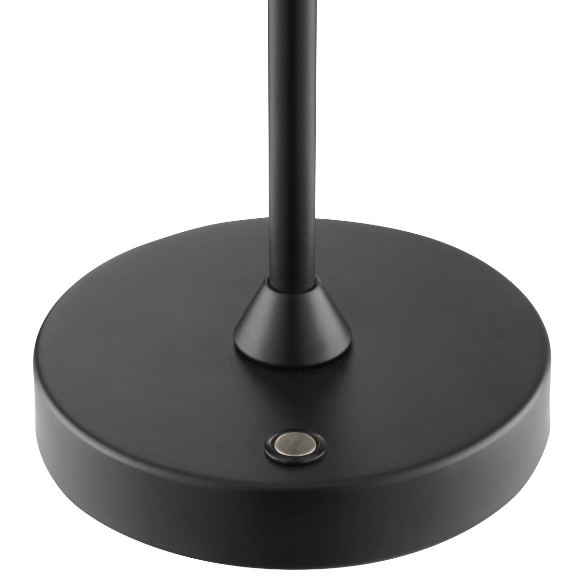 Elora 37cm Svart portabel från Brilliant - Lampan &auml;r tillverkad i metall och plast och &auml;r utrustad med touchdimmer p&aring; lampfoten.