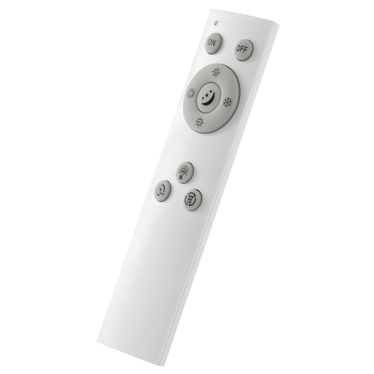 Avola 56cm Vit plafond från Brilliant - Avola &auml;r en modern plafond tillverkad helt i plast, med en vit ram som elegant omsluter en integrerad LED-panel.