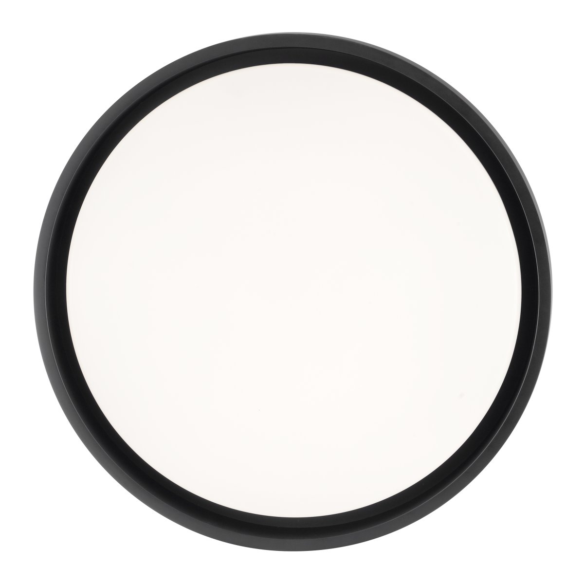 Sonora Ø40 Svart plafond från Brilliant - Sonora &auml;r en stilren plafond tillverkad i metall och plast, designad med en svart ram som ramar in den runda LED-panelen p&aring; ett modernt och diskret s&auml;tt.