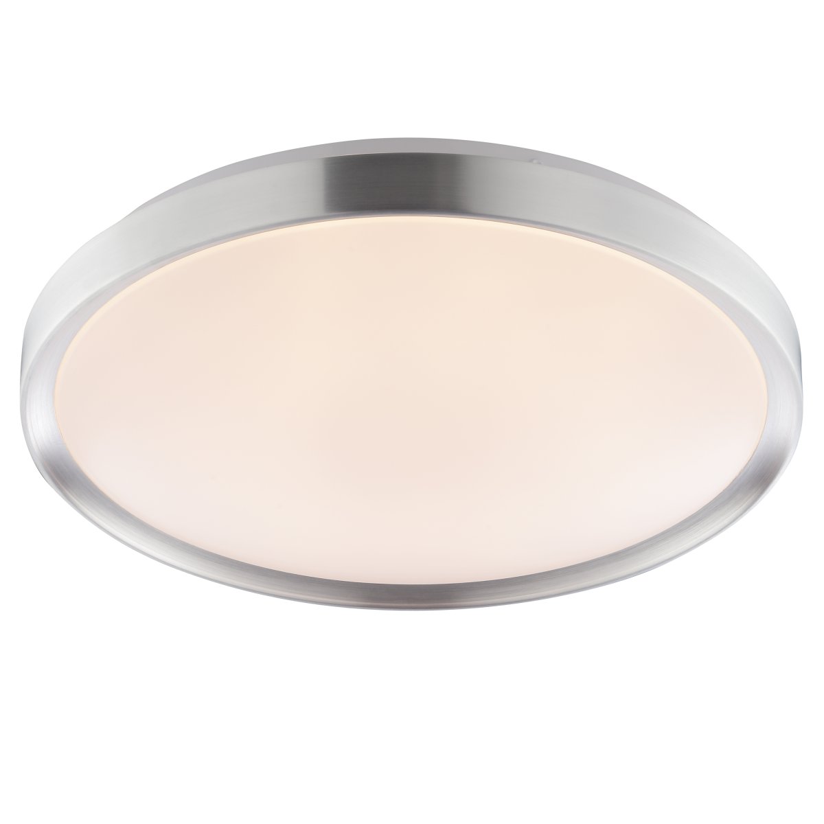 Fancia Ø40 Krom plafond från Brilliant - Fancia &auml;r en stilren plafond i metall och plast d&auml;r den kromade ramen ger ett modernt uttryck som passar i de flesta rum.