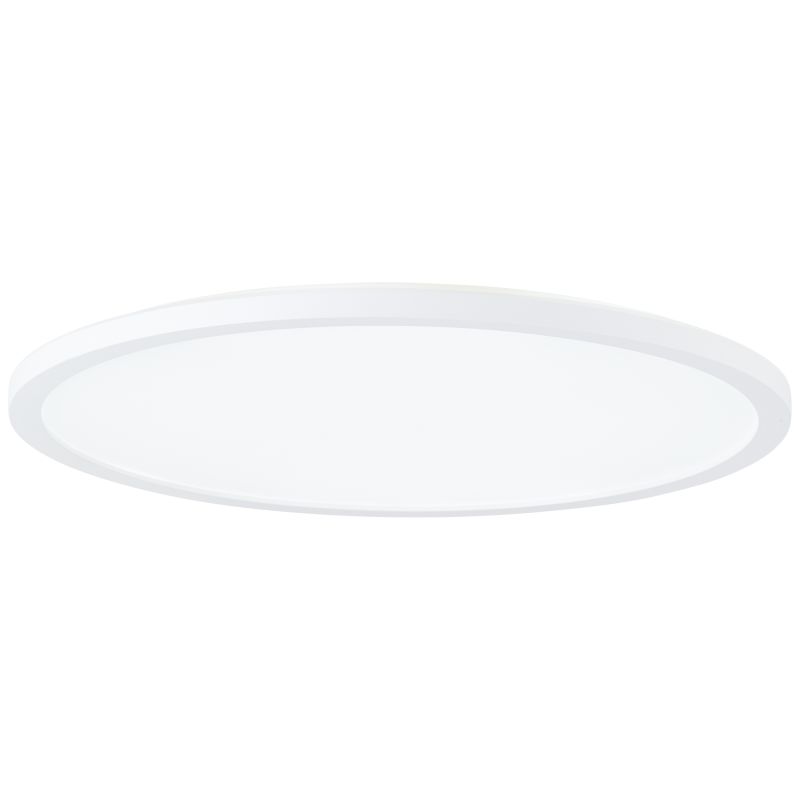 Tanida Ø42 Vit plafond från Brilliant - Den vita sk&auml;rmen har integrerad LED med en ljusstyrka p&aring; 2900lm som &auml;r dimbar med den medf&ouml;ljande fj&auml;rrkontrollen.