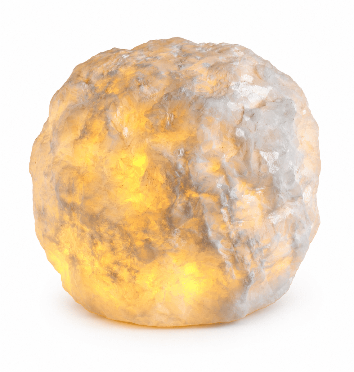 Marble 10cm Vit från Unison - Marble drivs av 2st AA-batterier och har timerfunktion med 6 timmar p&aring; och 18 timmar av.