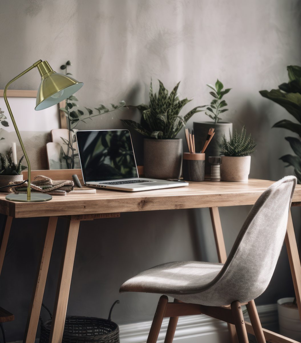 Ostri 50cm Antikmässing skrivbordslampa från Aneta Lighting - Bordslampan Ostri har en klassisk och tidl&ouml;s design av metall i en antik m&auml;ssingfinish.