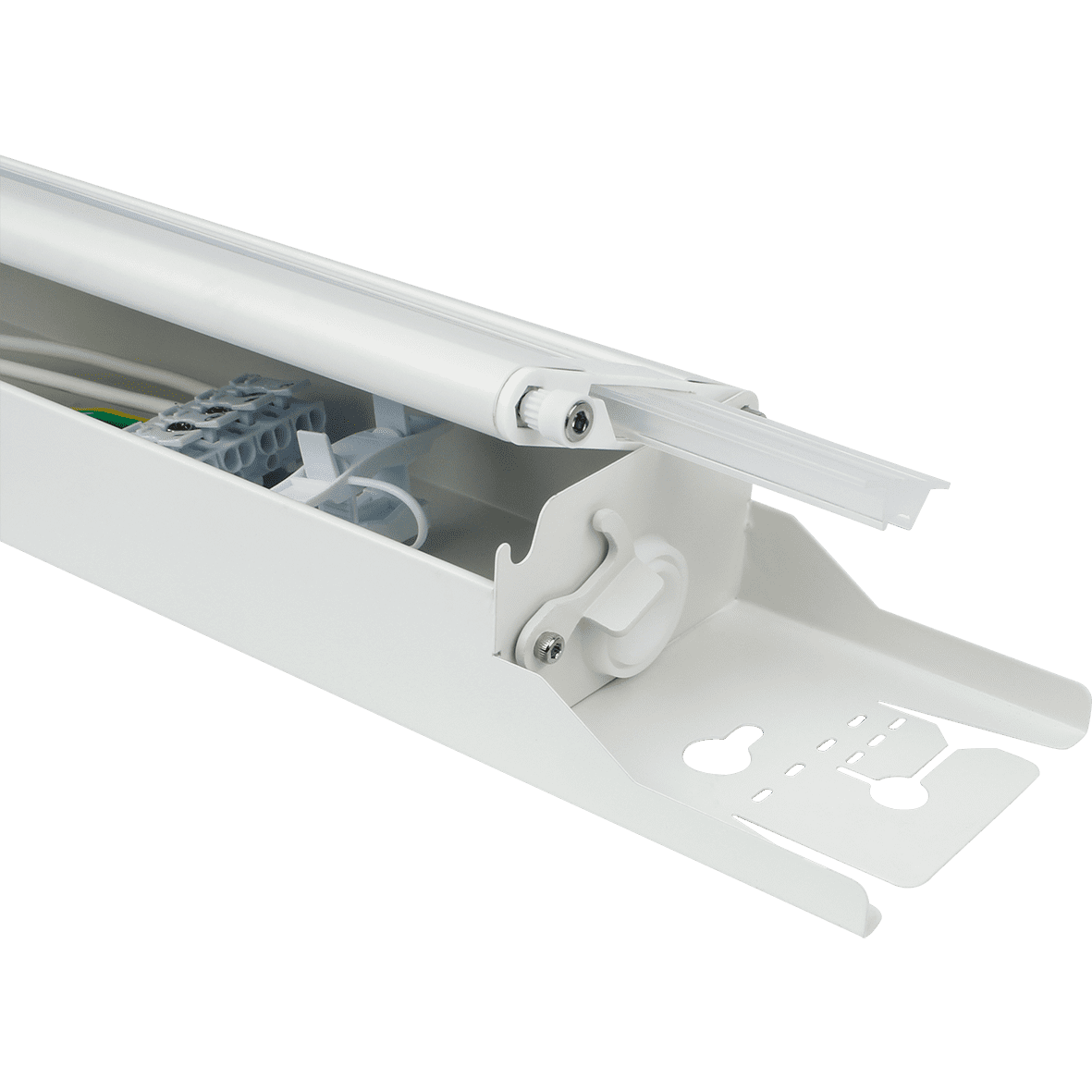 Henry Basic 4000K 165cm Vit från Designlight - Henry Basic kan ge hela 13600lm vilket r&auml;cker f&ouml;r de flesta ytor med h&ouml;gt st&auml;llda krav f&ouml;r belysning.