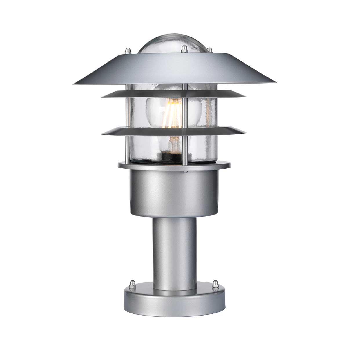 Elstead Lighting - Helsingor 30cm - Portlykta - Silver
