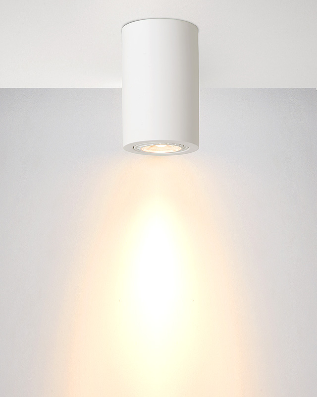 Gipsy Vit spotlight från Lucide - Gipsy &auml;r en stilren och modern spotlight som kombinerar form och funktion p&aring; ett minimalistiskt s&auml;tt.