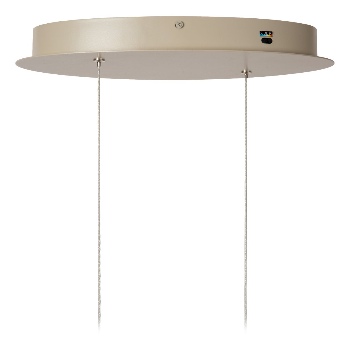 Menuet 140cm Beige taklampa från Lucide - Menuet &auml;r en elegant takpendel i beige metall med en mjukt organisk form som ger ett modernt och luftigt uttryck.