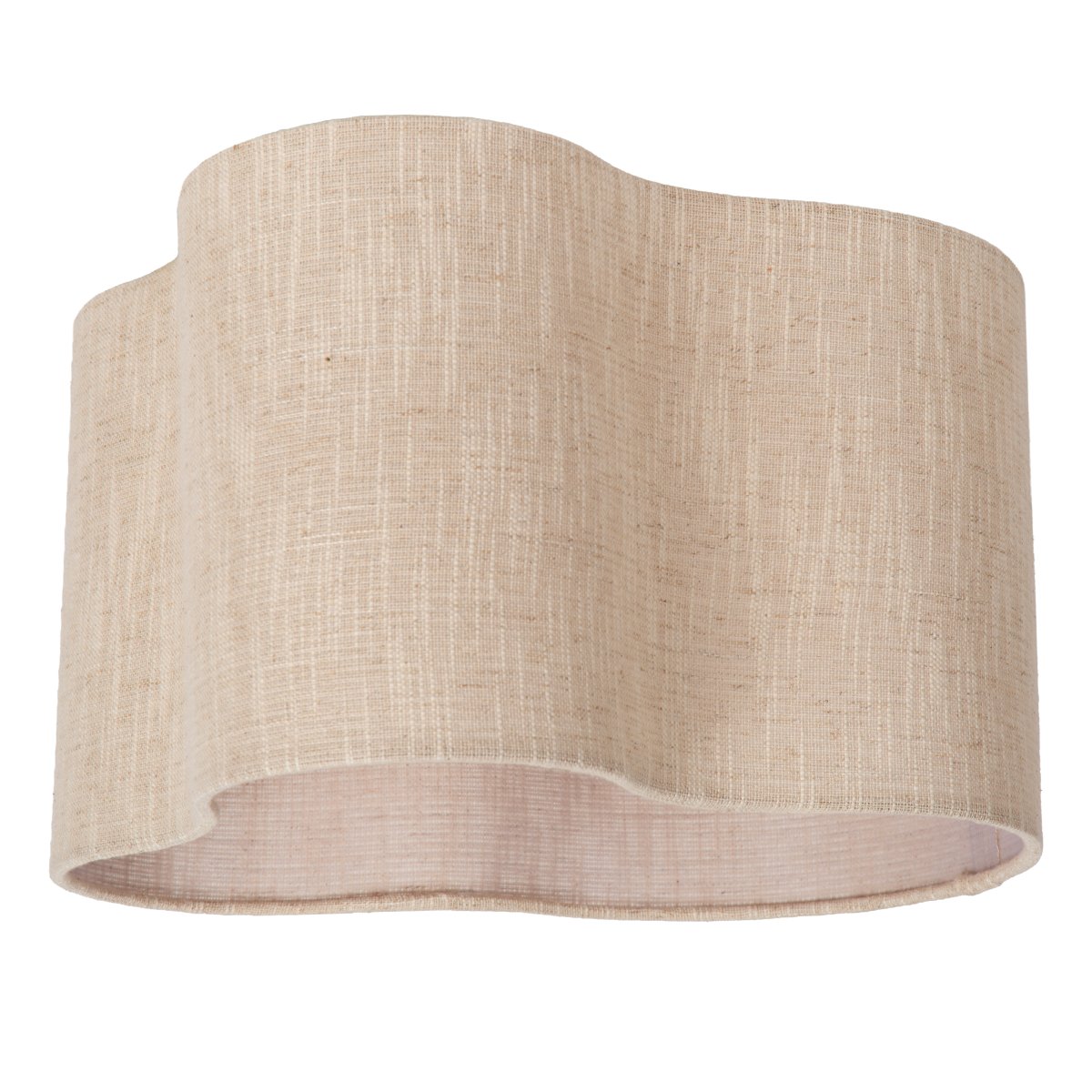 Chantal Ø40 Beige plafond från Lucide - Chantal &auml;r en mjuk och inbjudande plafond med en organisk form som ger rummet ett harmoniskt uttryck.