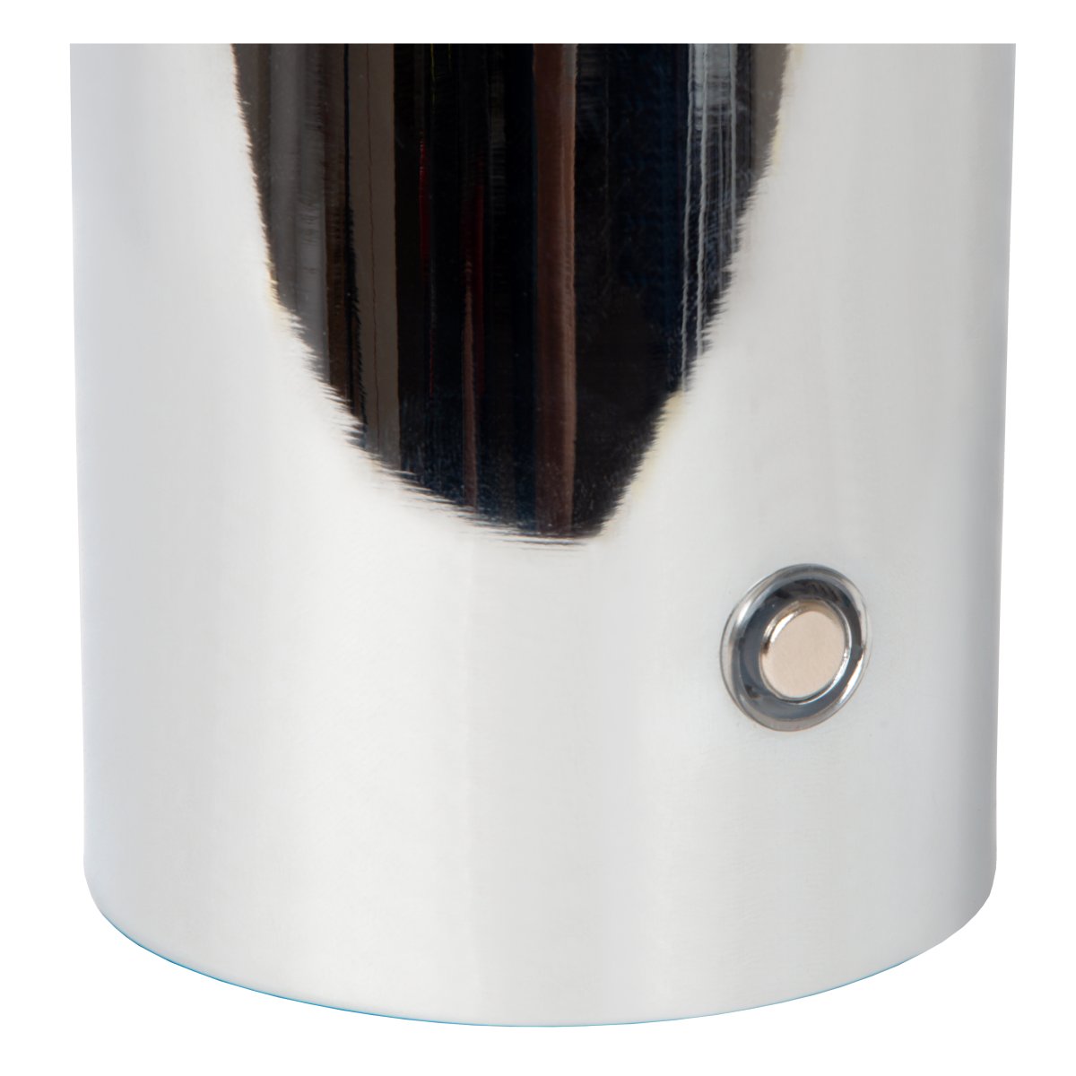 Vivo 23cm Krom portabel från Lucide - En E27 ljusk&auml;lla p&aring; 1W ing&aring;r och ger ett svagt, varmvitt sken.