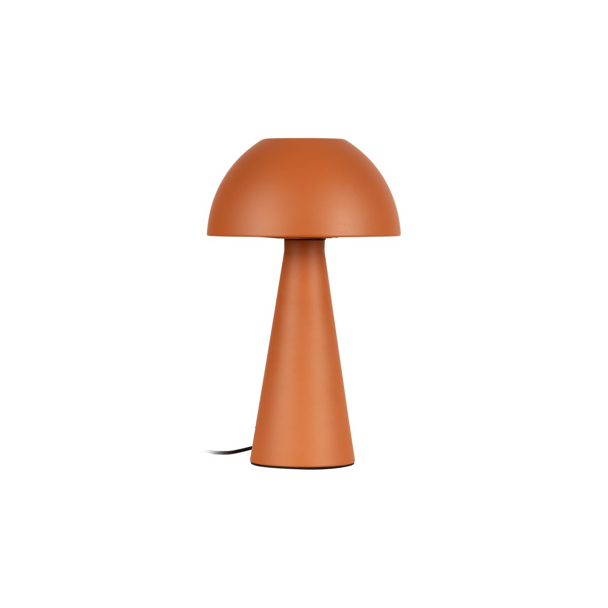 Jorgo 33cm Terracotta bordslampa från Lucide - Jorgo &auml;r en modern bordslampa av metall i en terracotta nyans med en mjukt rundad form som ger ett stilrent uttryck.