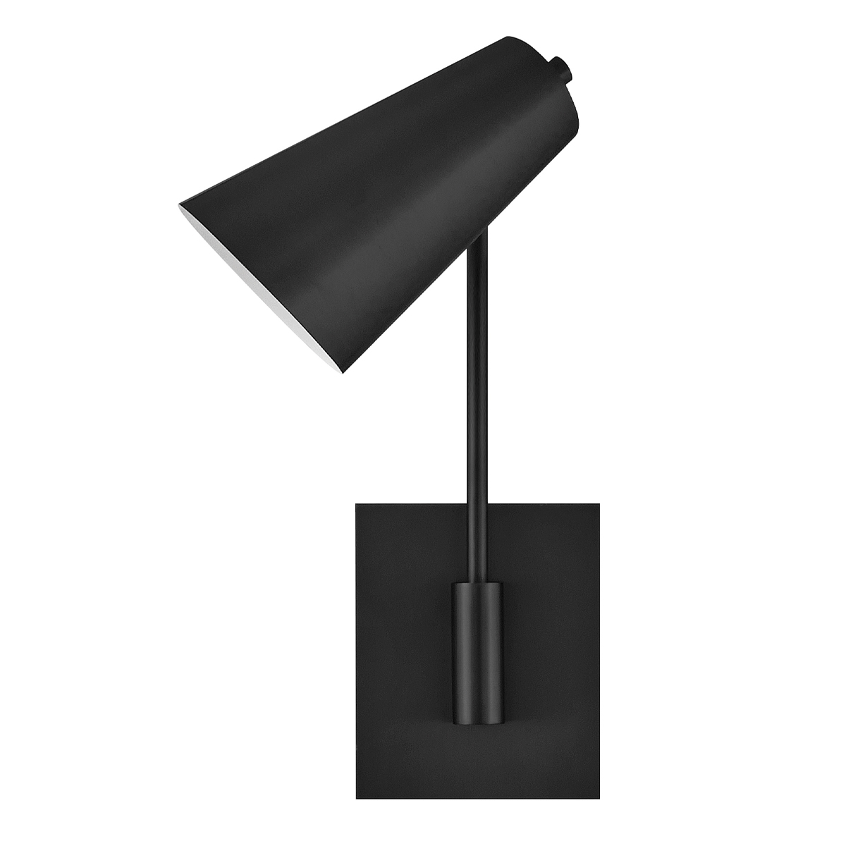 Bray 42cm Svart läslampa från Elstead Lighting - Bray har dessutom en diskret integrerad str&ouml;mbrytare som g&ouml;r det enkelt att t&auml;nda och sl&auml;cka lampan direkt p&aring; armaturen.