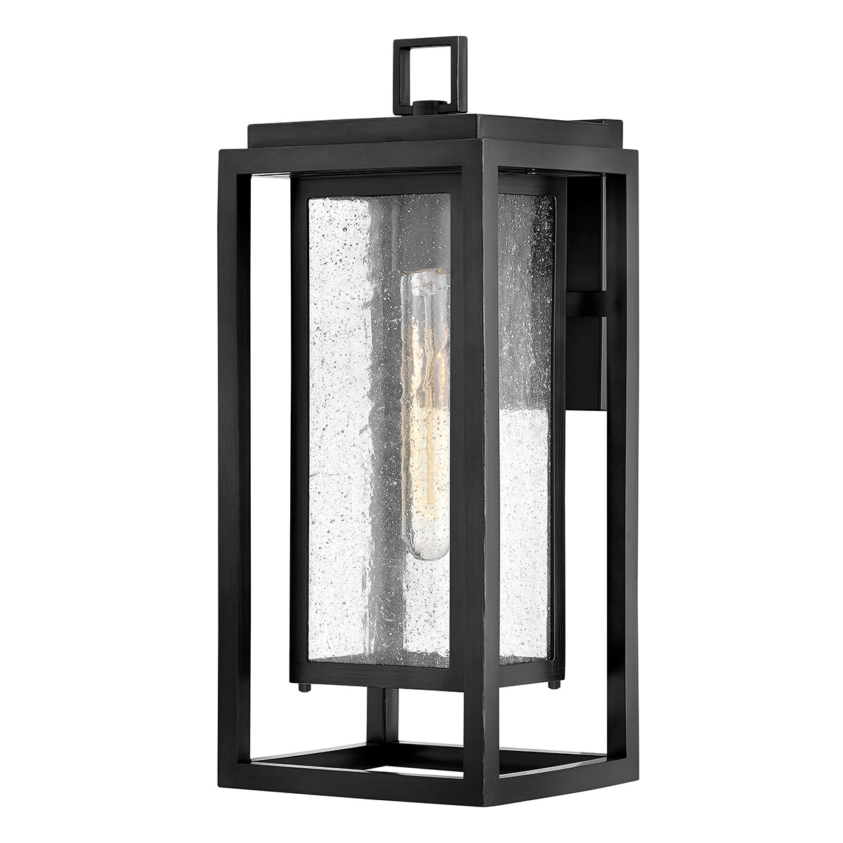 Republic 40cm Svart utelampa från Elstead Lighting - Armaturen &auml;r tillverkad i svart, v&auml;derbest&auml;ndigt kompositmaterial och behandlad f&ouml;r att motverka blekning, rost och korrosion.