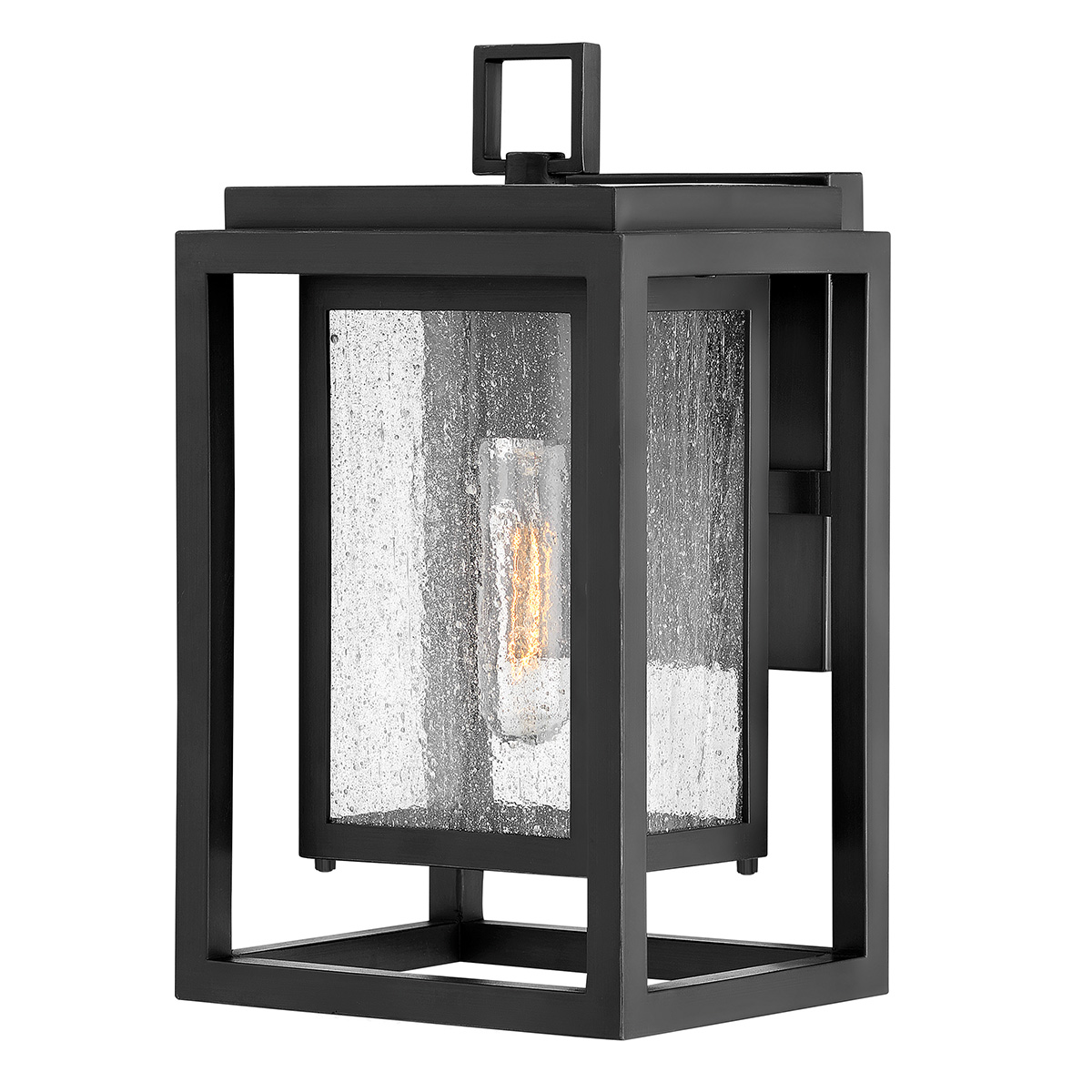 Republic 30cm Svart utelampa från Elstead Lighting - Armaturen &auml;r tillverkad i svart, v&auml;derbest&auml;ndigt kompositmaterial och behandlad f&ouml;r att motverka blekning, rost och korrosion.
