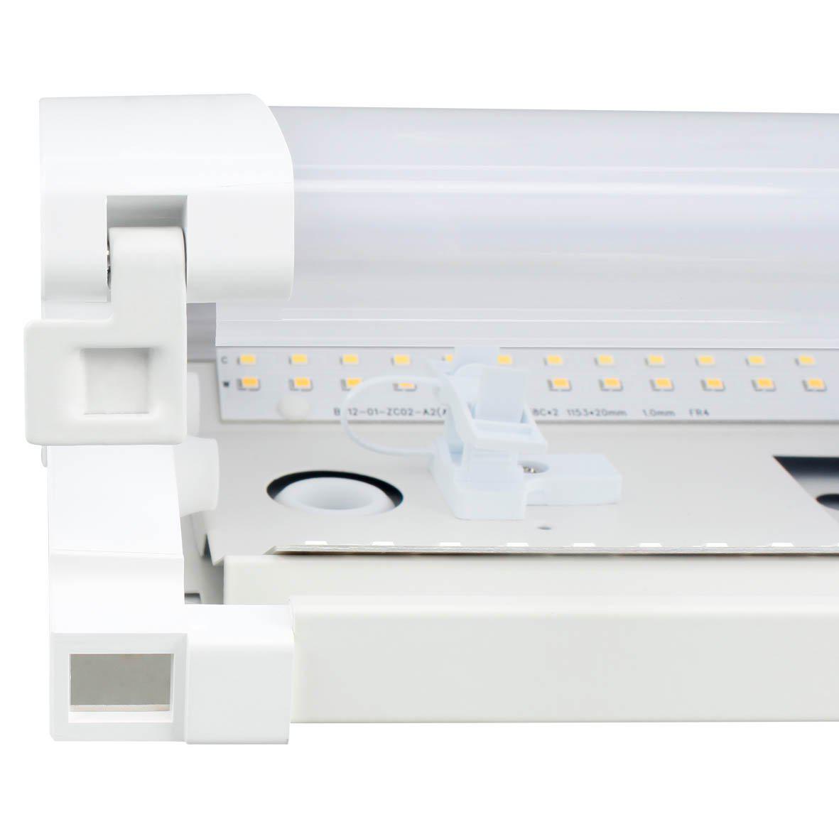 Liny Grab 3000/4000K 120cm Vit från Designlight - Liny Grab &auml;r en elegant och l&aring;gbyggd allm&auml;nbruksarmatur utvecklad f&ouml;r att leverera effektiv och behaglig belysning i en rad olika milj&ouml;er.