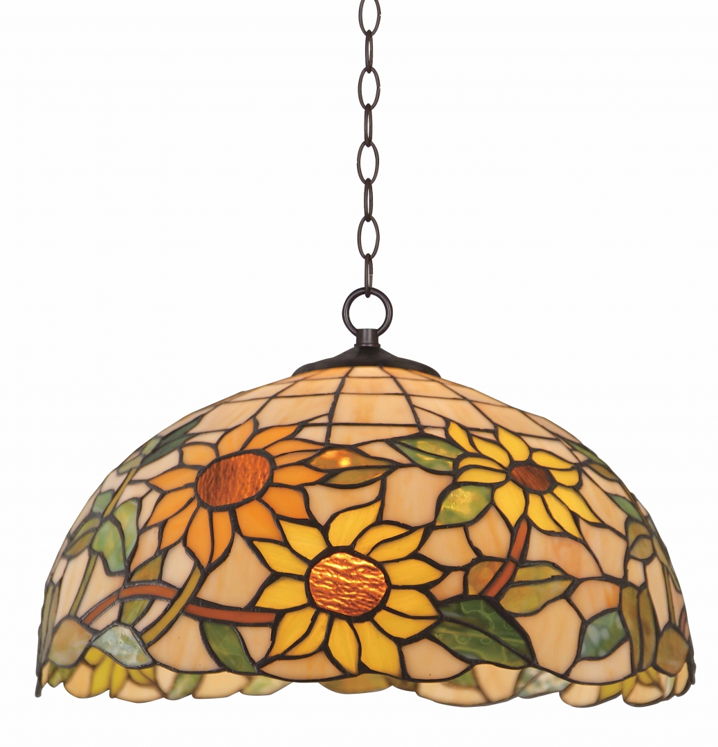 Solros Ø40 Flerfärgad från Norrsken Design - &nbsp;Utg&aring;ngsmaterialet i produktionsprocessen &auml;r speciellt f&auml;rgat glas som sk&auml;rs till och slipas f&ouml;r att passa in i verket.